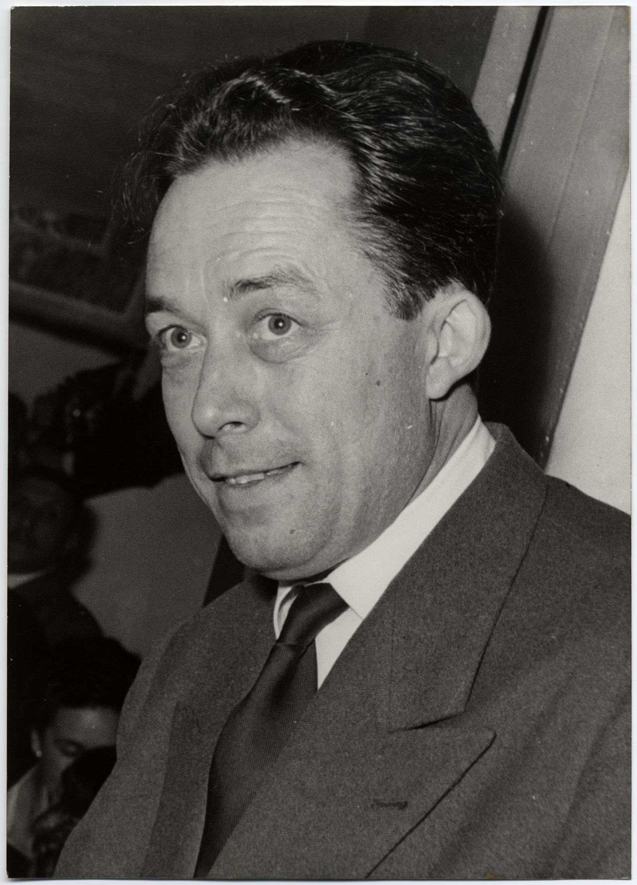Porträtfoto Albert Camus, 1959/1960 ...