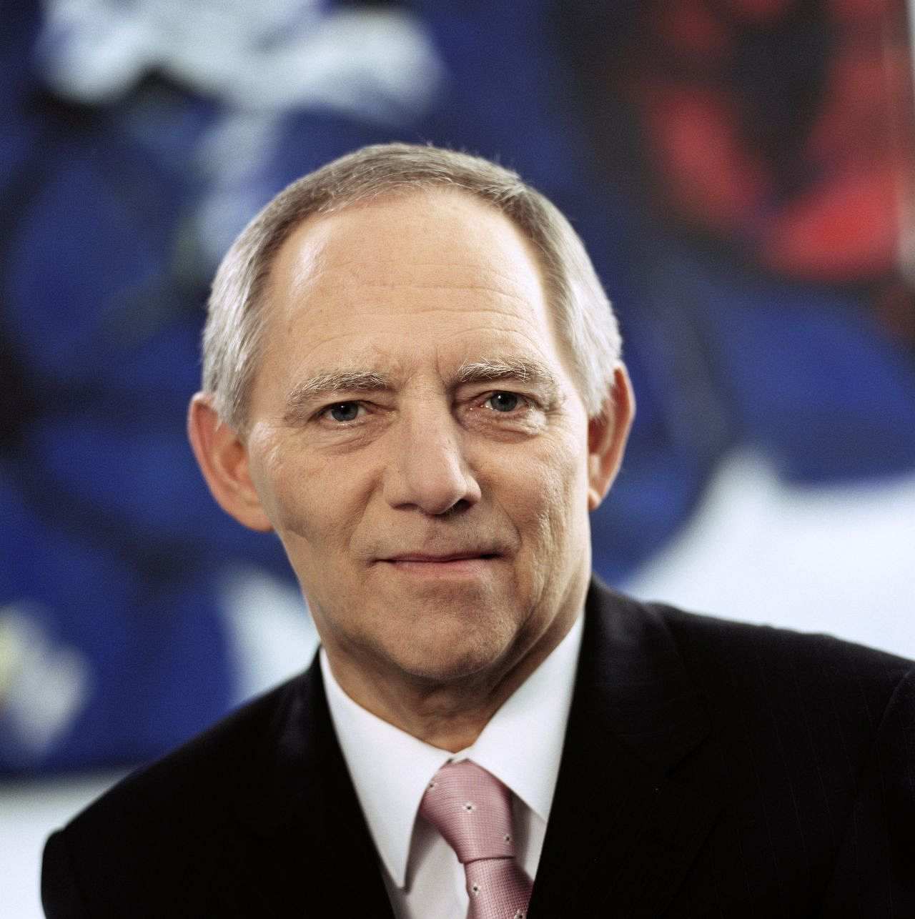Porträtfoto von Bundesinnenminister Wolfgang Schäuble, 2006.