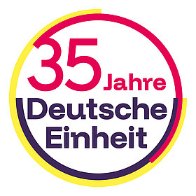 Logo 35 Jahre Deutsche Einheit