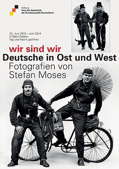 Ausstellungsplakat wir sind wir - Deutsche in Ost und West