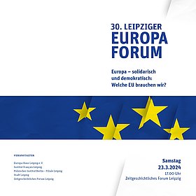 30. Leipziger Europaforum