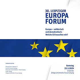 30. Leipziger Europaforum