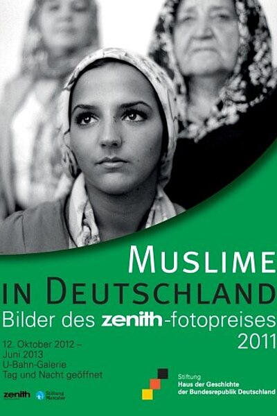 Ausstellungsplakat Muslime in Deuschland