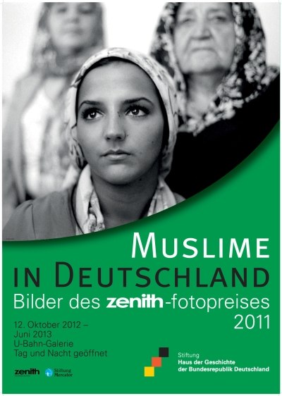 Ausstellungsplakat Muslime in Deuschland