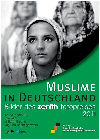 Ausstellungsplakat Muslime in Deuschland