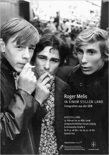 Ausstellungsplakat Roger Melis - In einem stillen Land. Fotografien aus der DDR