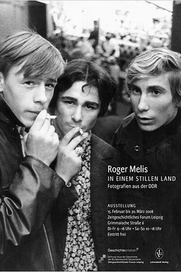 Ausstellungsplakat Roger Melis - In einem stillen Land. Fotografien aus der DDR