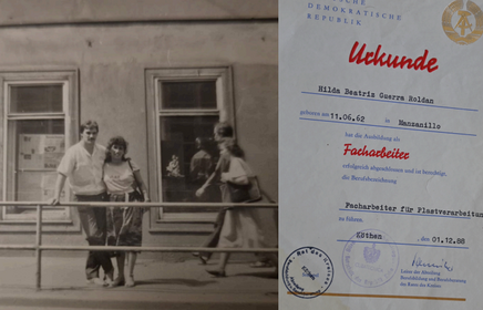 Bild von kubanischen Vertragsarbeitenden