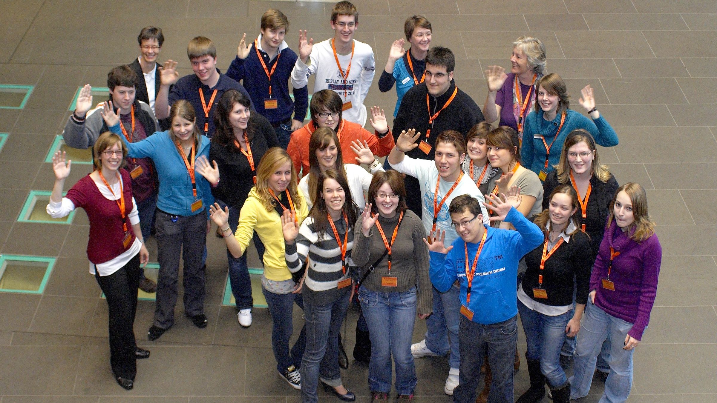 Gruppenfoto der TeenGroup 2008/2009