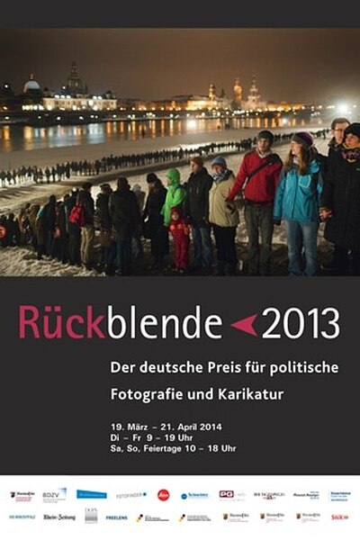 Ausstellungsplakat Rückblende 2013