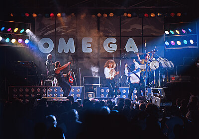 Konzert der Band OMEGA 1986