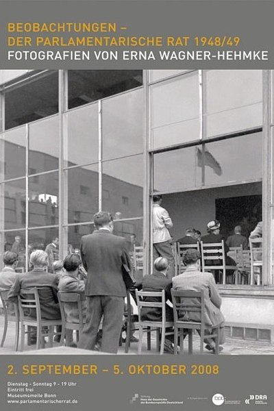 Ausstellungsplakat Beobachtungen - Der Parlamentarische Rat 1948/49