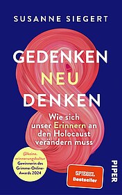 Buchcover von Gedenken neu denken von Autorin Susanne Siegert
