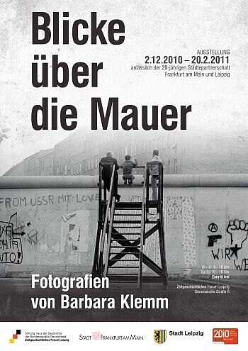 Ausstellungsplakat Blicke über die Mauer