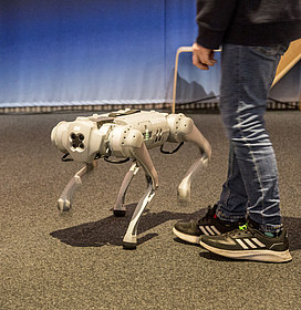 Mobile Quadruped - Roboter Hund Go1, (c) Deutsches Museum/Lichtenscheidt