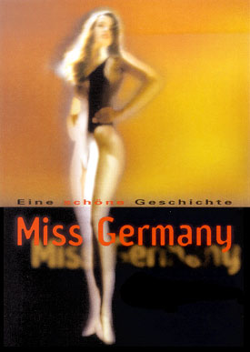 Plakat zu der Wechselausstellung 'Miss Germany - eine schöne Geschichte' aus dem Jahr 2000