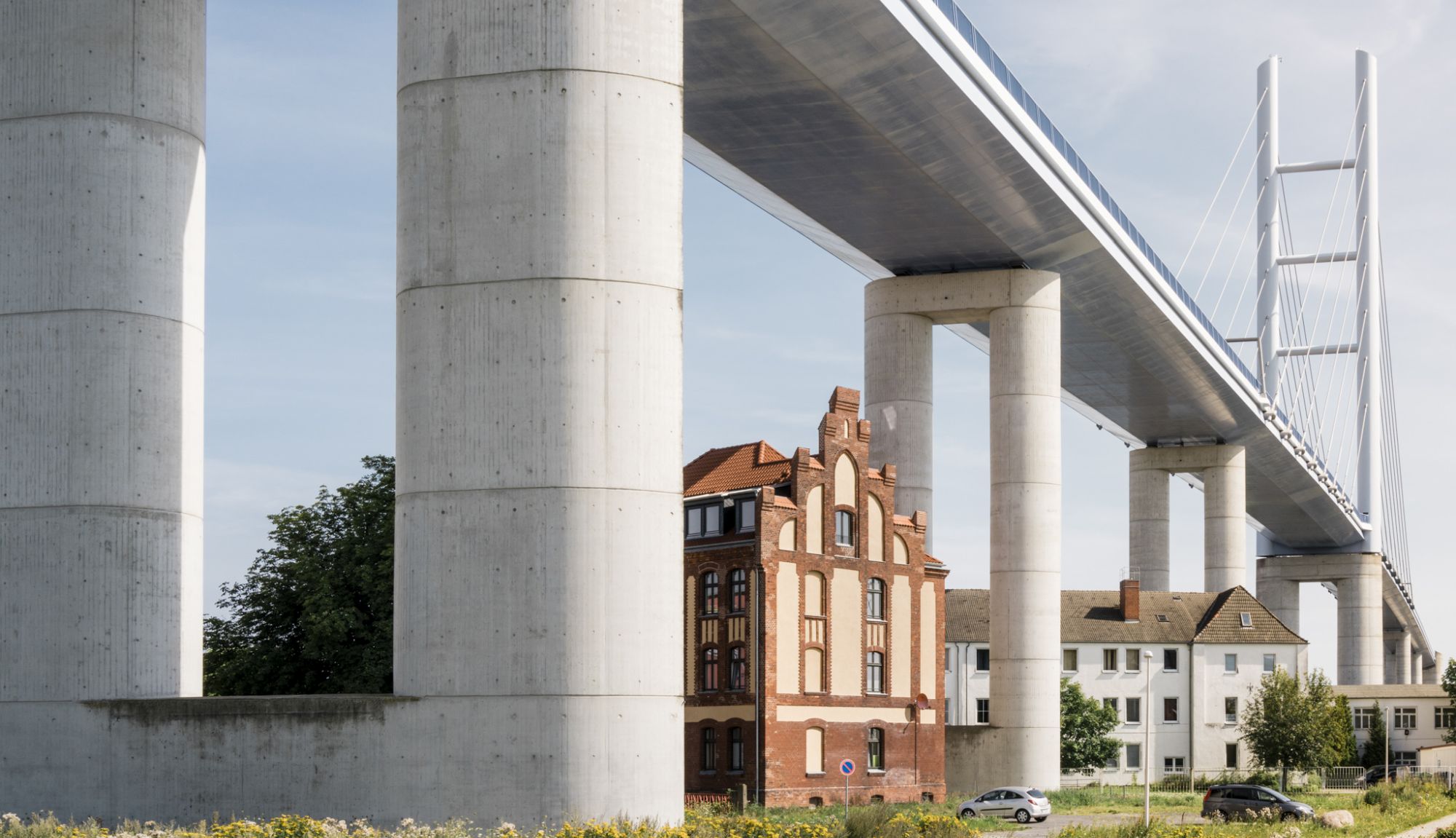 House under Rügen Bridge, Hanseatic City of Stralsund