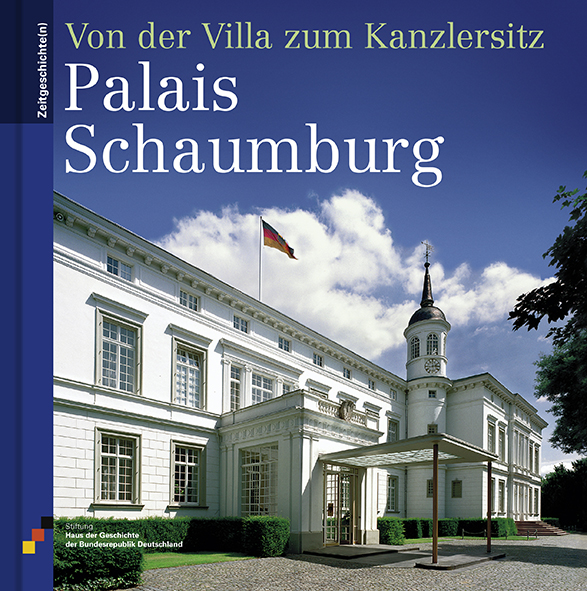 Buch mit einem Foto des Palais Schaumburg auf dem Cover