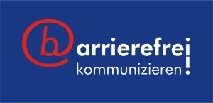 Logo Stiftung "barrierefrei kommunizieren!"