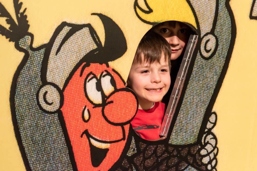 Children at the Photopoint 