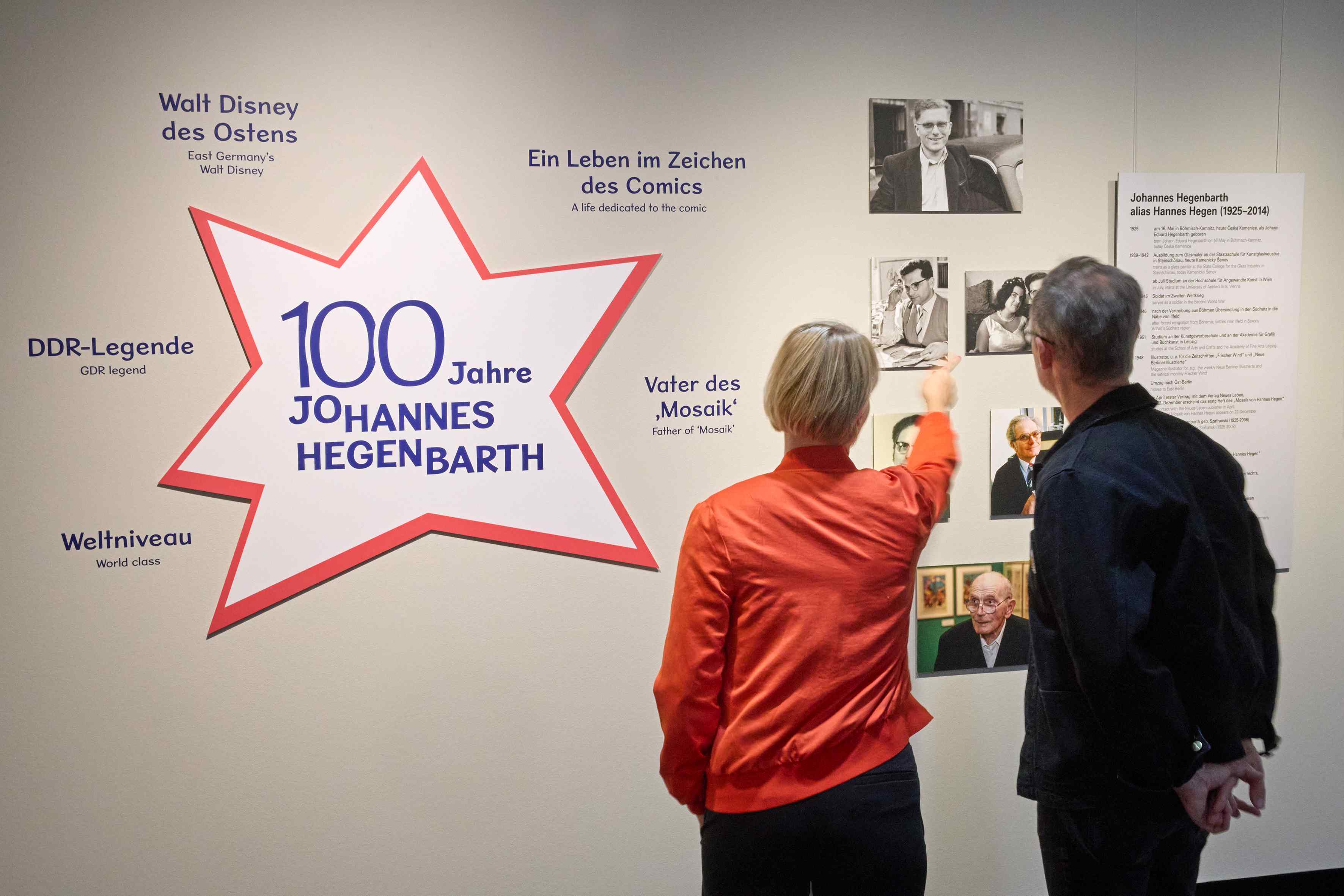 Anlass für die Ausstellung ist es der 100. Geburtstag des 2014 verstorbenen Johannes Hegenbarth, so der bürgerliche Name des Digedags-Schöpfers.