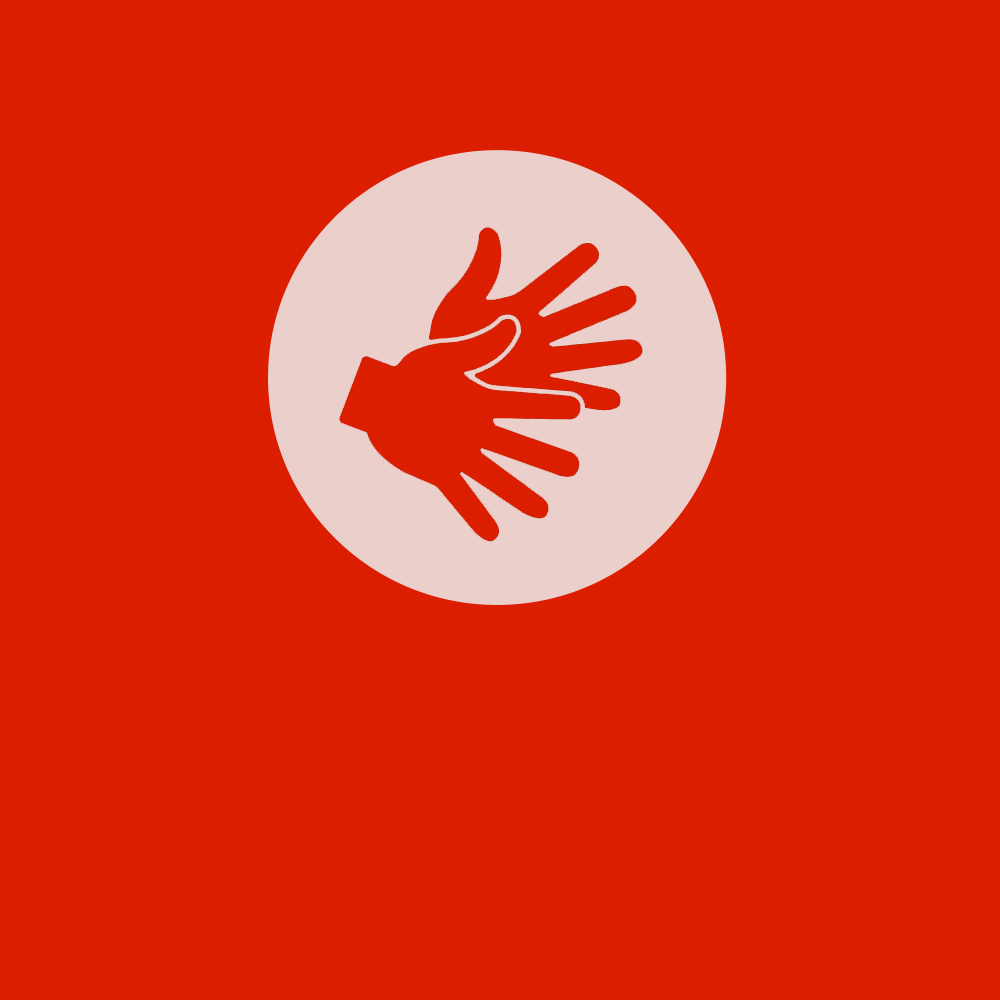 Logo für Gebärdensprache 