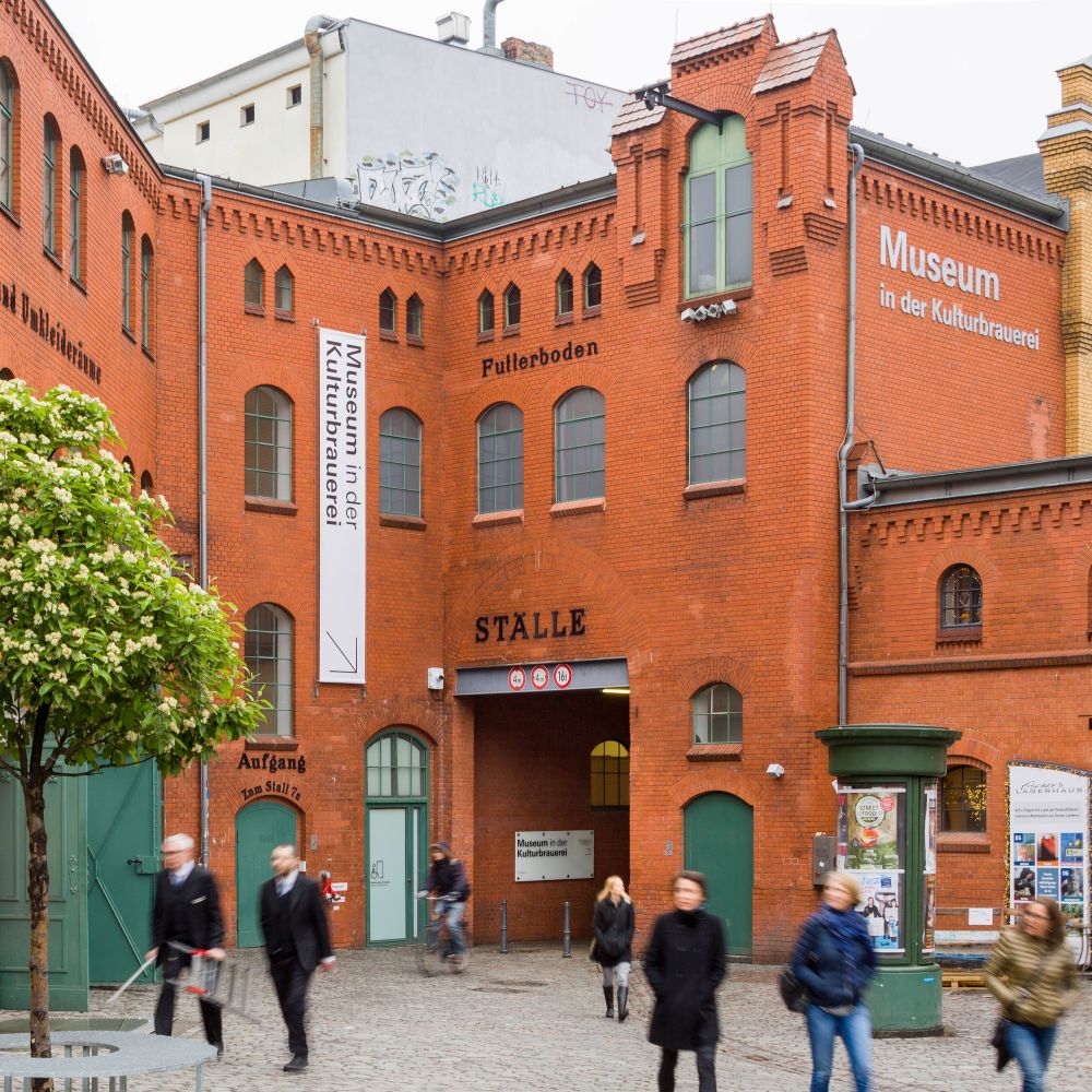 Außenansicht des Gebäudes, Museum in der Kulturbrauerei Berlin