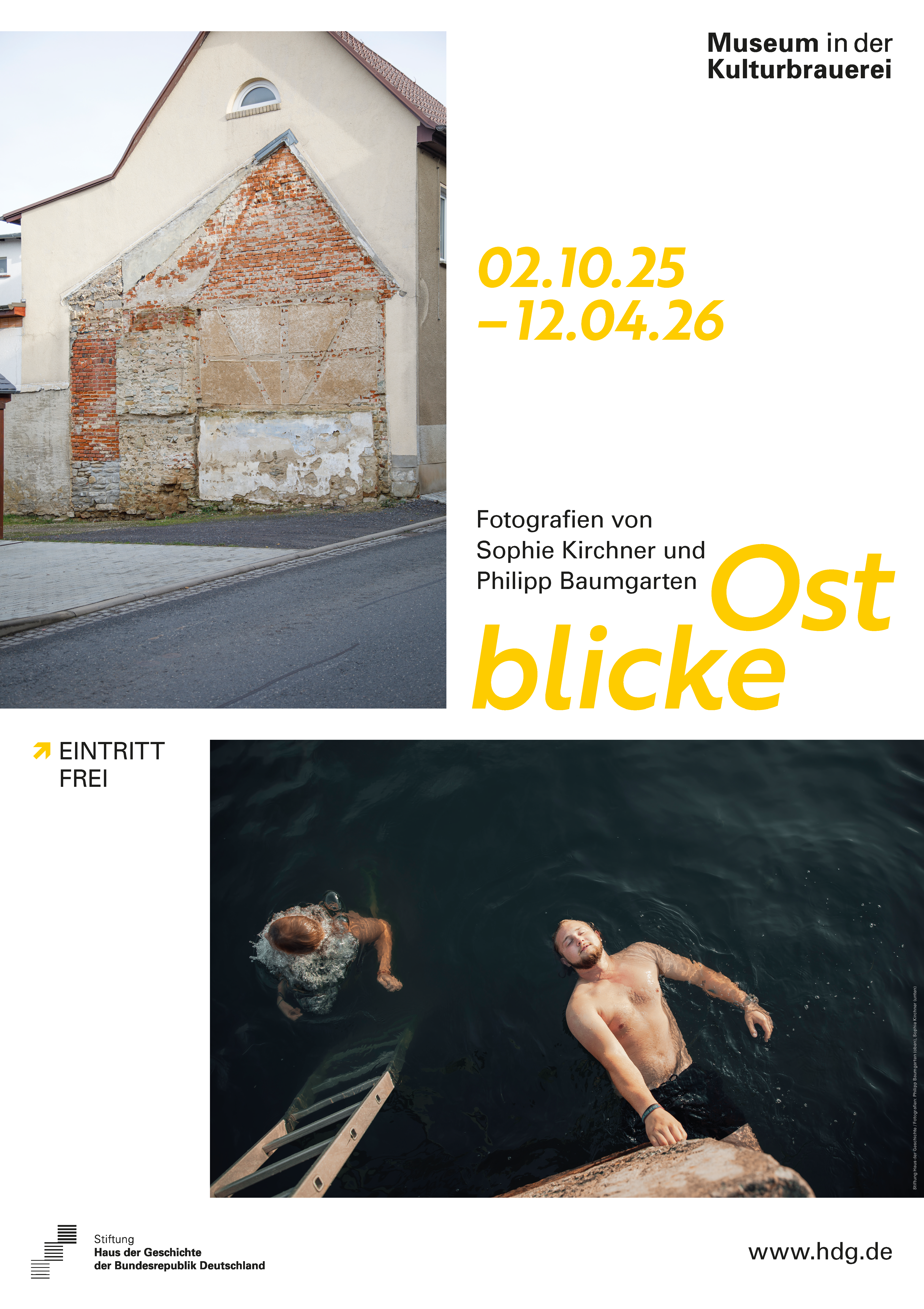 Das Plakat zur Ausstellung "Ostblicke"