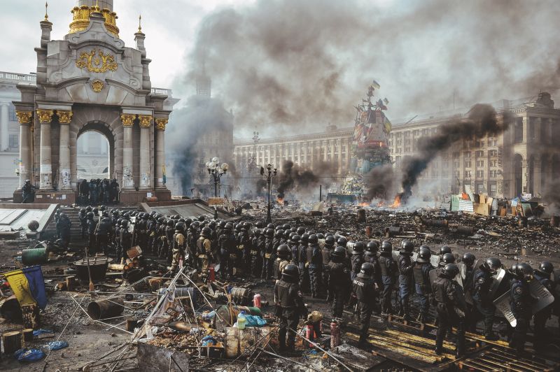 Euromaidan auf dem Unabhängigkeitsplatz