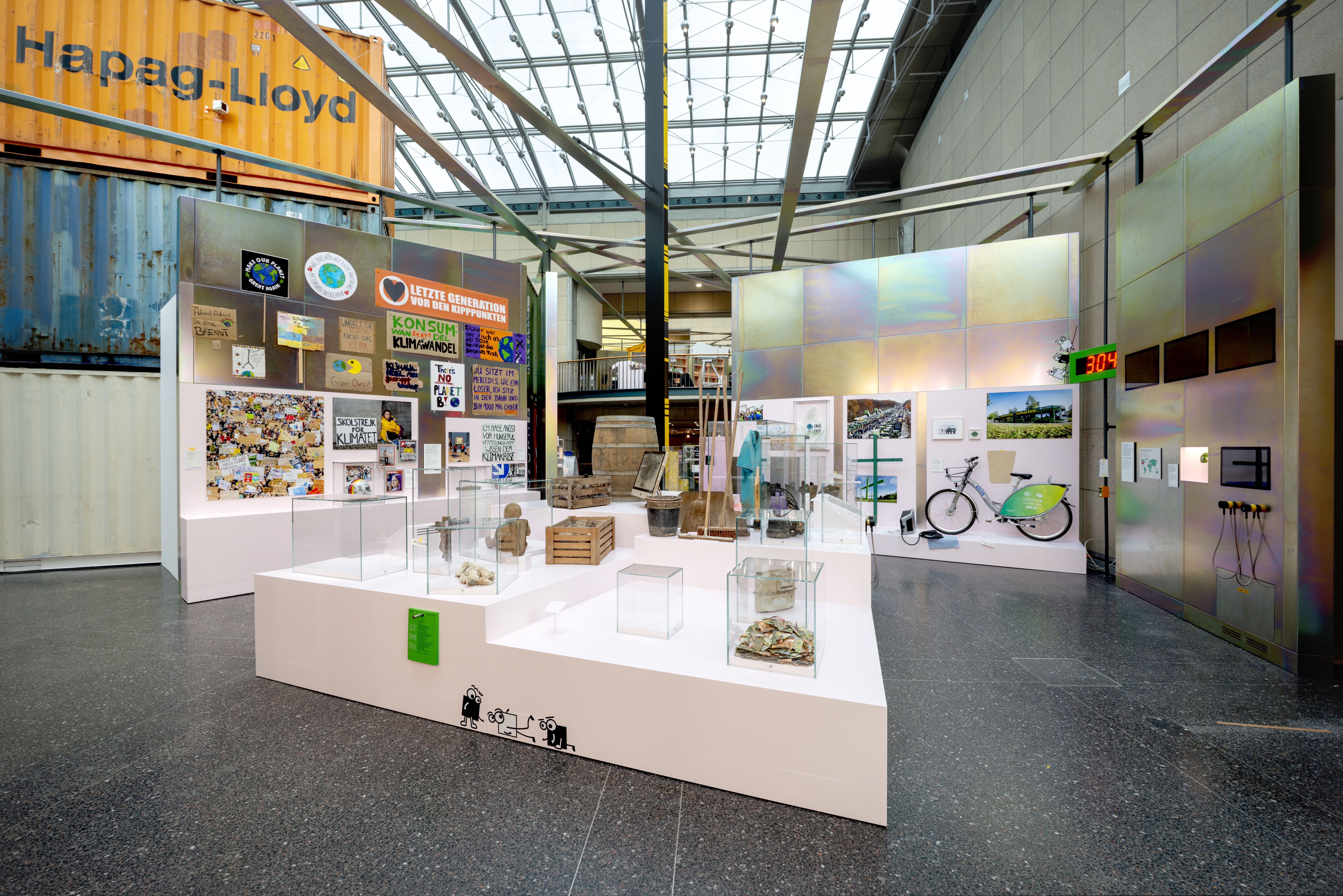 Objekte der Flut im Ahrtal im Haus der Geschichte