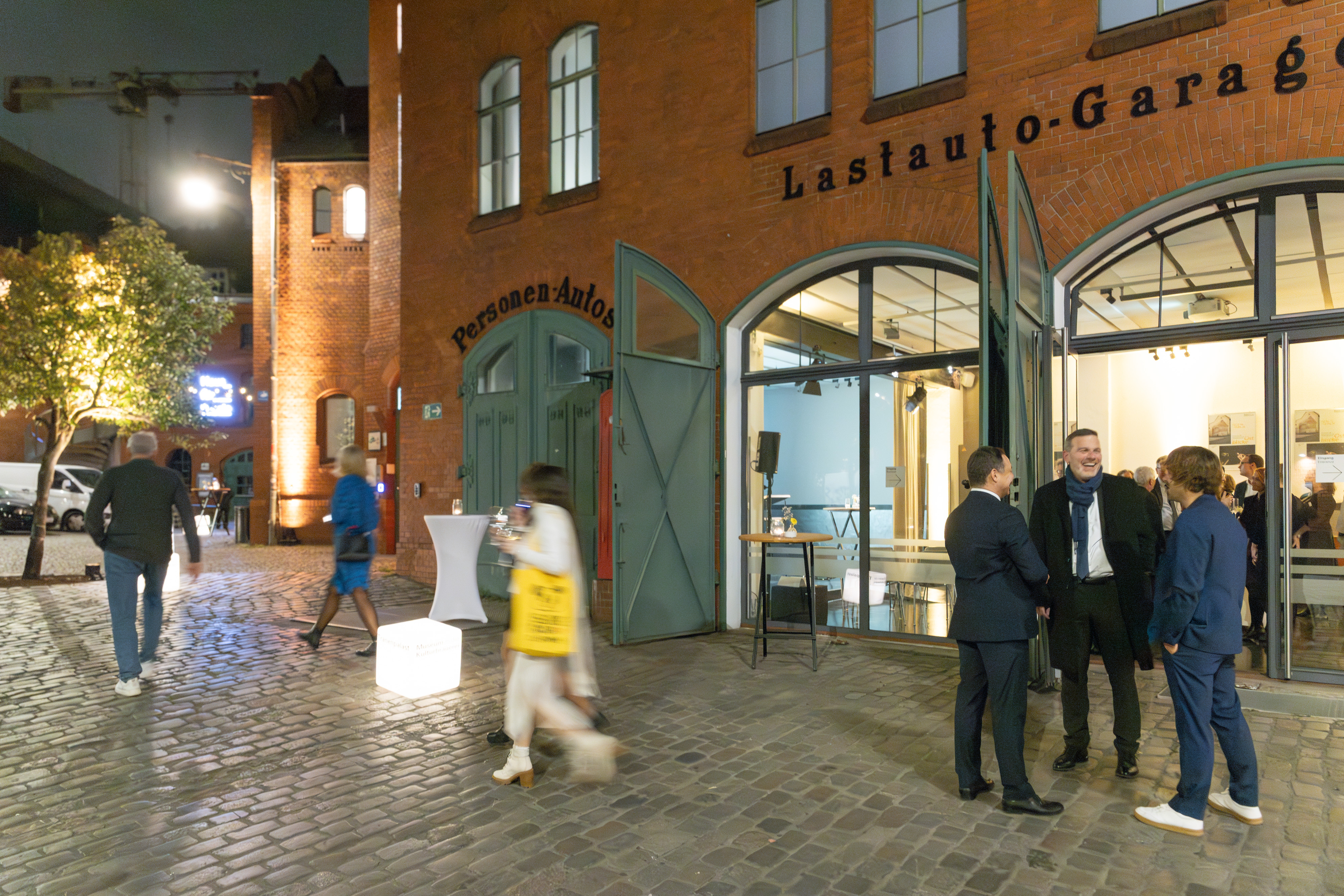 Außenansicht des Museums in der Kulturbrauerei