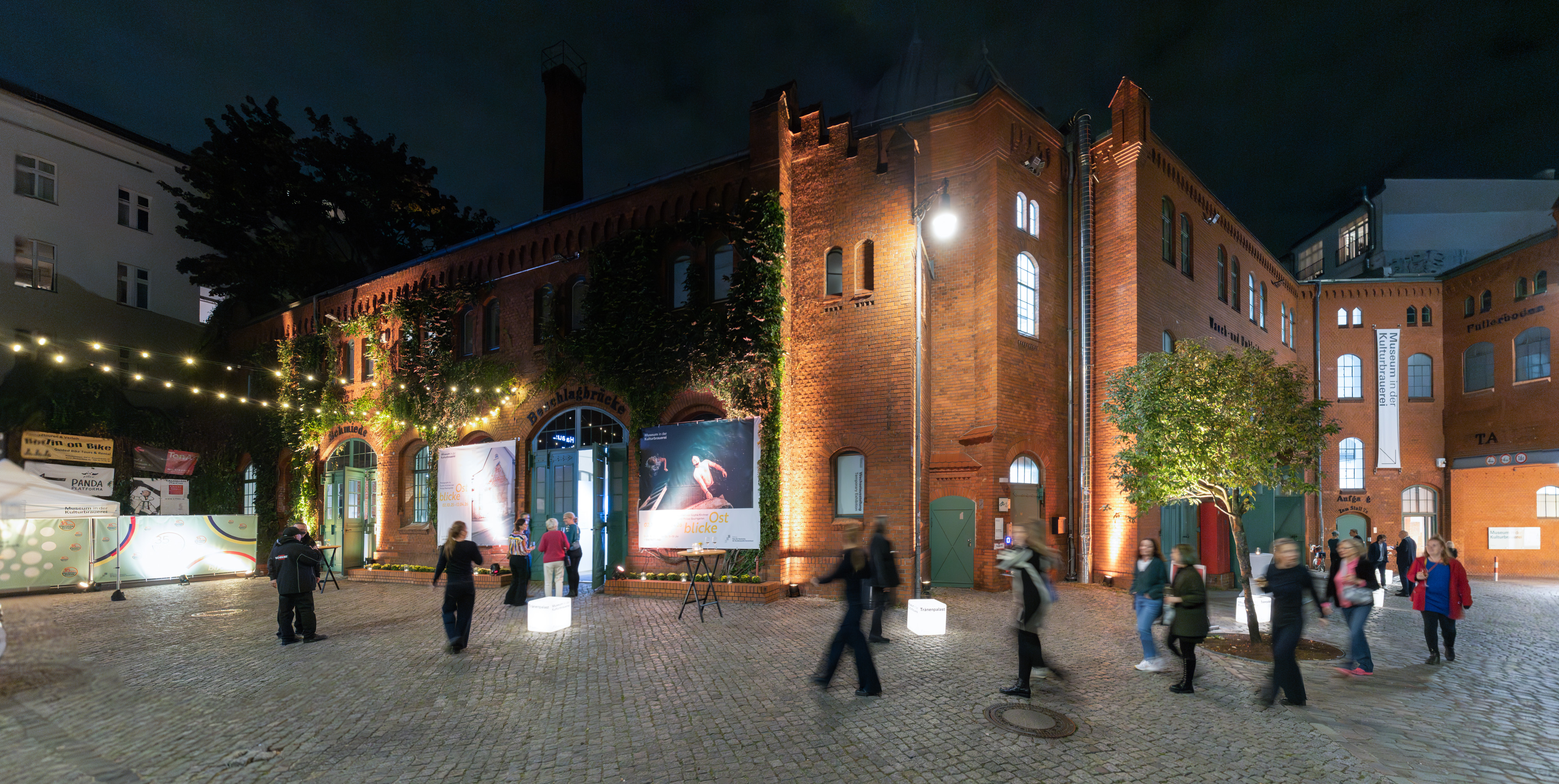 Außenansicht des Museums in der Kulturbrauerei