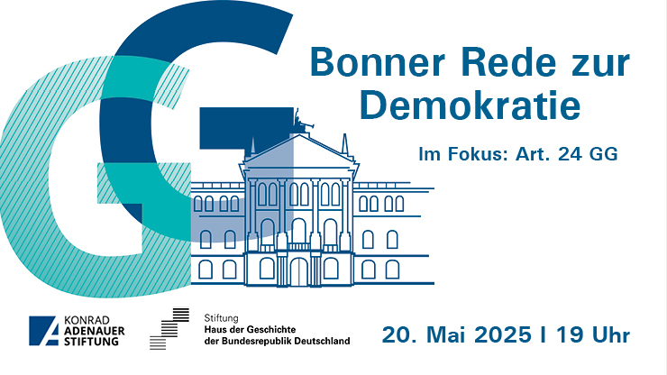 Grafik Veranstaltung "Bonner Rede zur Demokratie"