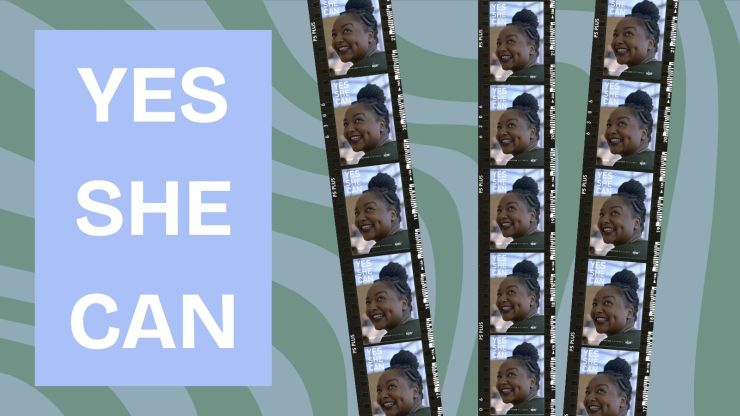 Grafik mit Filmplakat