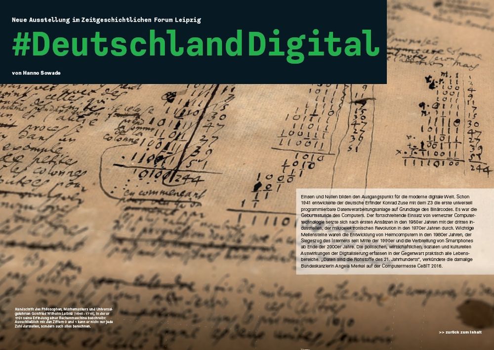 Einblick Museumsmagazin #DeutschlandDigital