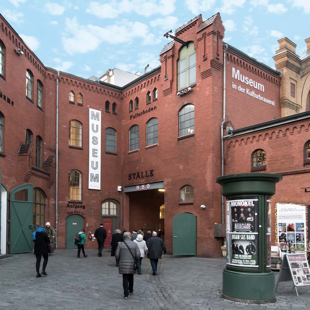 Museum in der Kulturbrauerei in Berlin