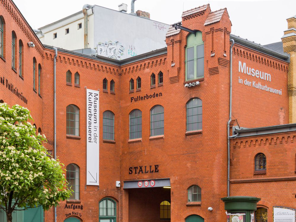 Außen-Ansicht Museum in der Kultur-Brauerei Berlin