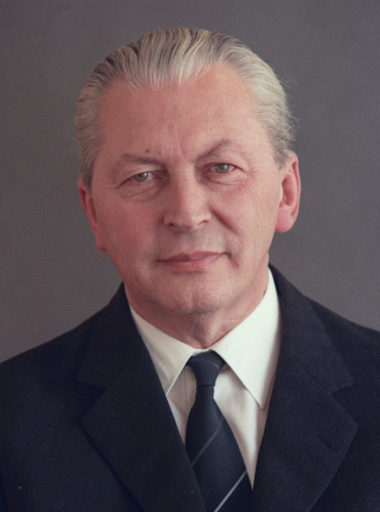 Porträt von Kurt Georg Kiesinger, 1967.