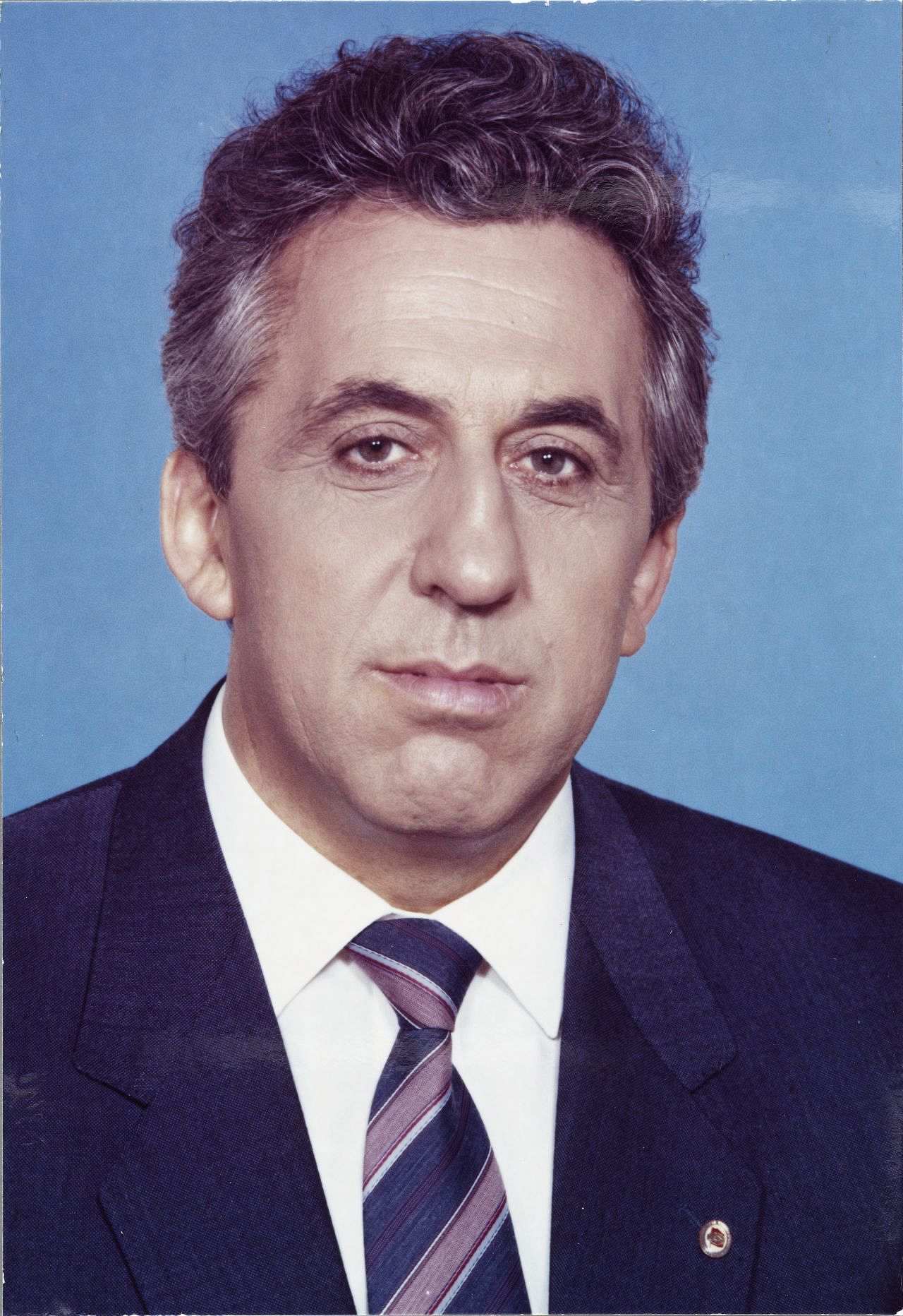 Porträt von Egon Krenz, 1984.