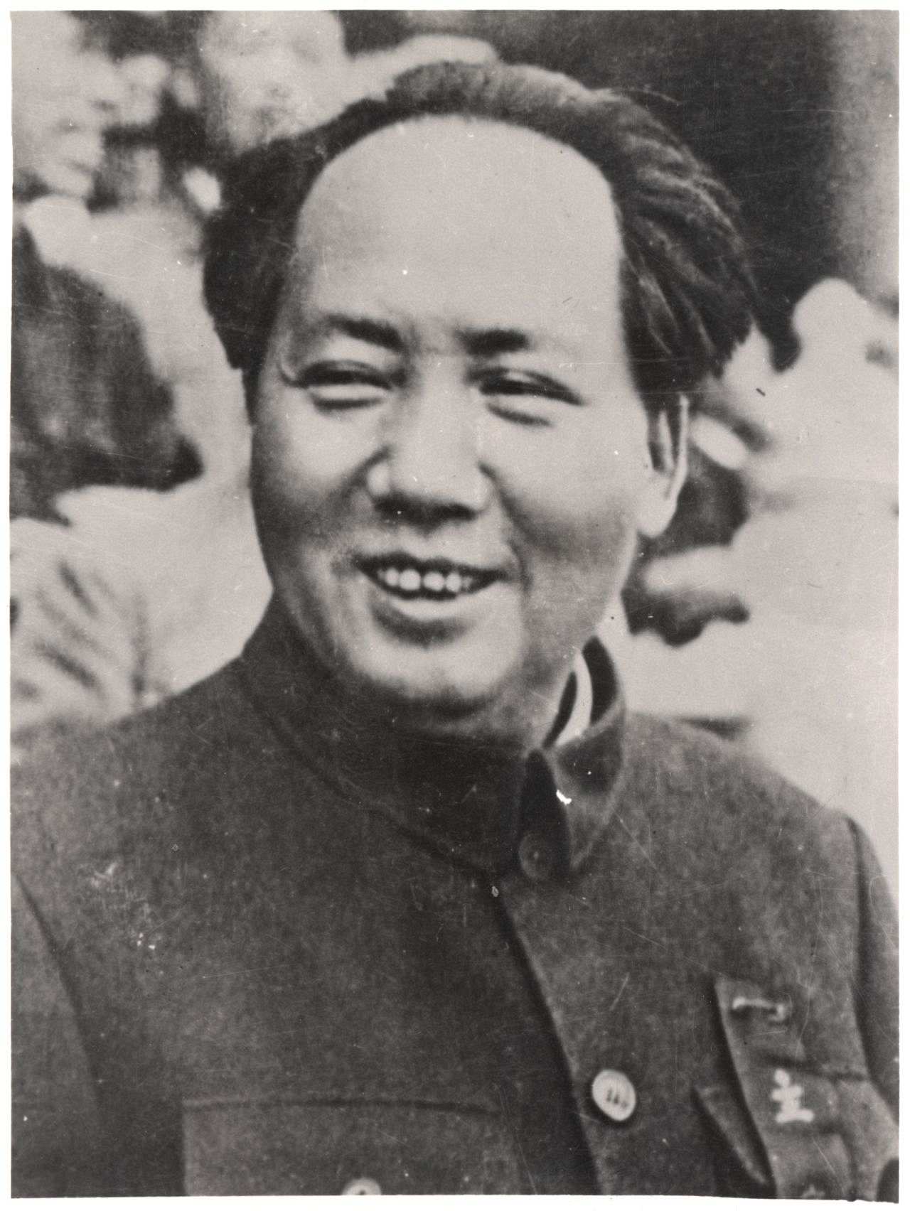 Undatierte Fotografie von Mao Tse-tung.
