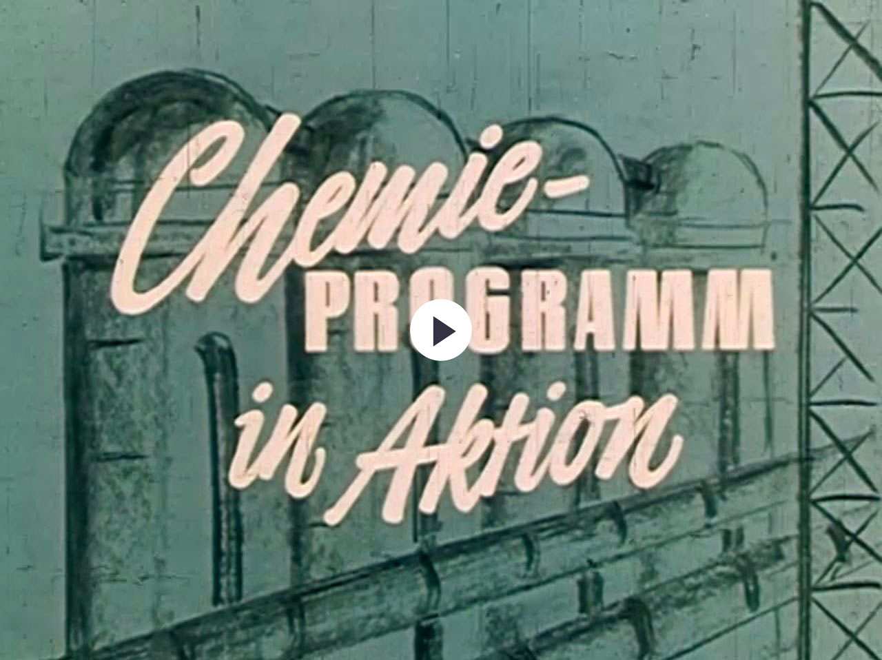 Ausschnitte aus DDR-Dokumentationen zum staatlichen Chemieprogramm.