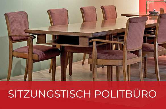 Sitzungstisch Politbüro