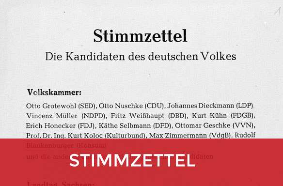 Stimmzettel