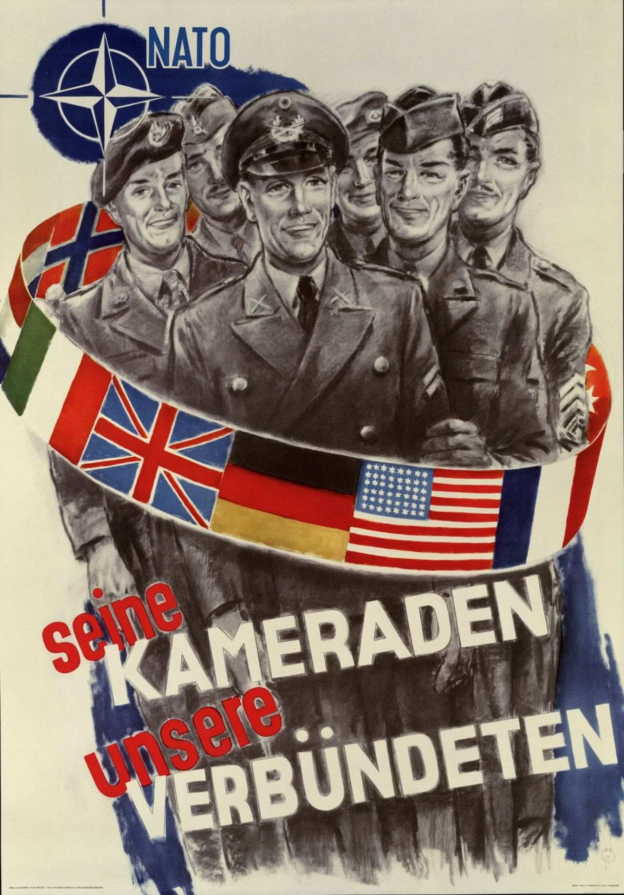 Lemo Objekt Plakat Seine Kameraden Unsere Verbundeten