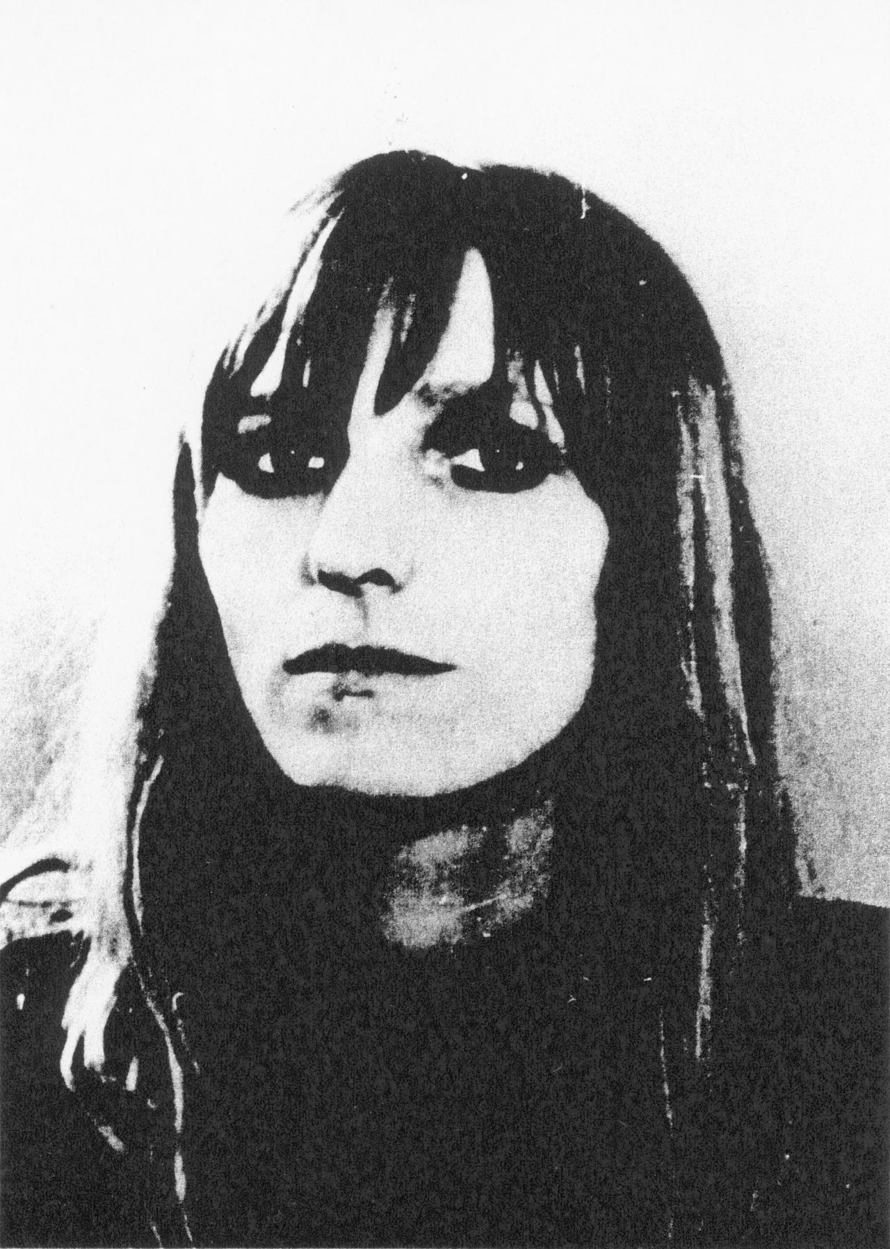 Porträtfoto der RAF-Terroristin Gudrun Ensslin, 1970.
