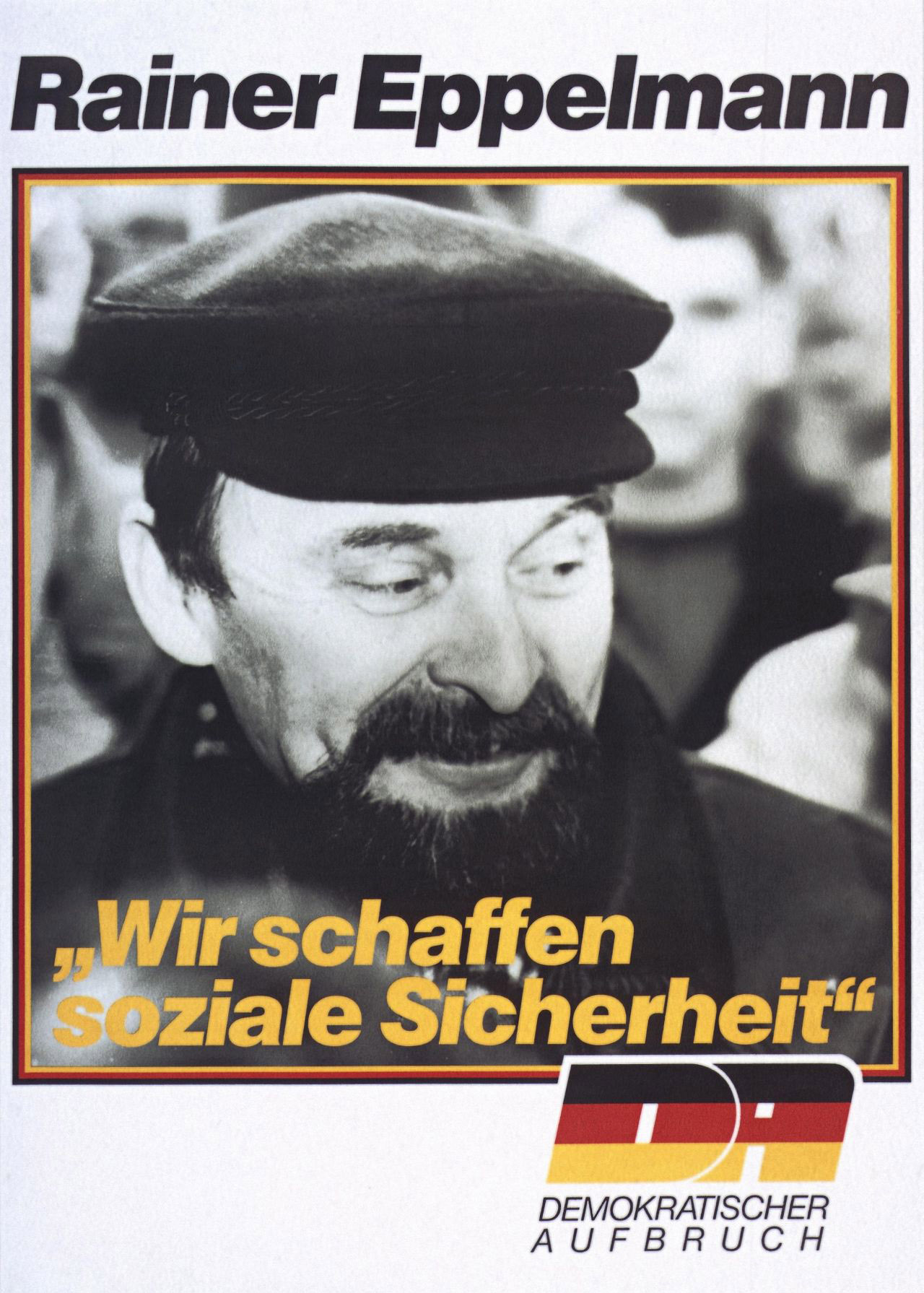 LeMOObjekt Plakat Rainer Eppelmann 