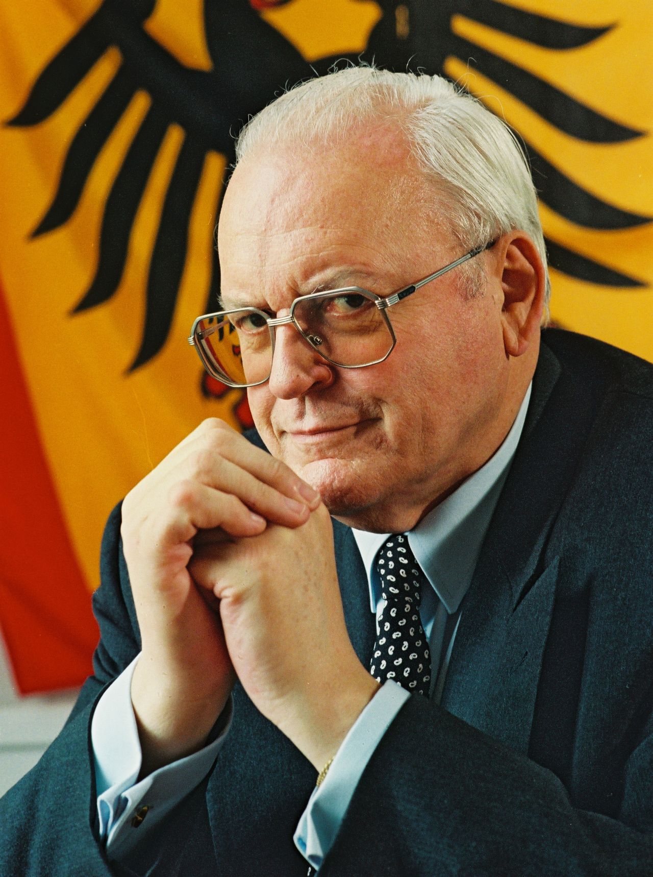 Porträtfoto von Roman Herzog, Bundespräsident (1994-1999).