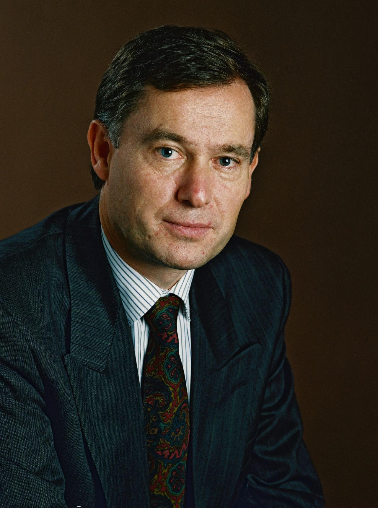 Porträtbild von Horst Köhler, 1989.