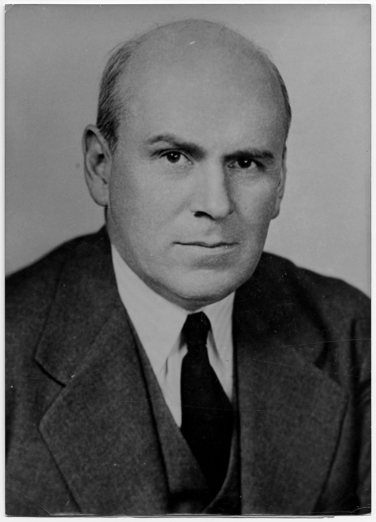 Porträtfoto von John McCloy, Hoher Kommissar der US-Regierung und Militärgouverneur in Deutschland (1949-1952).